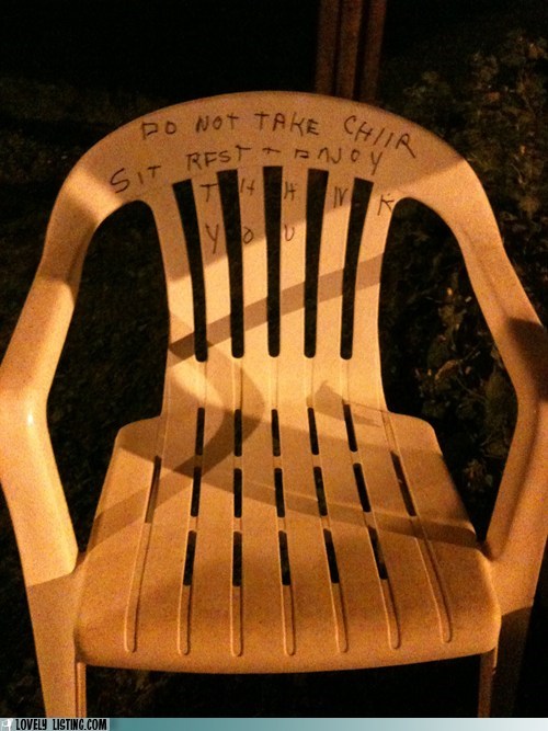 Chairturday: Community Chiir