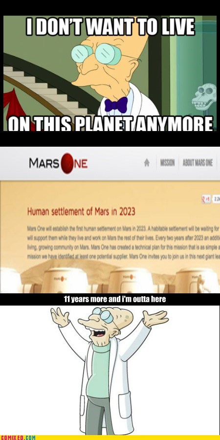 screw you guys i'm going to mars