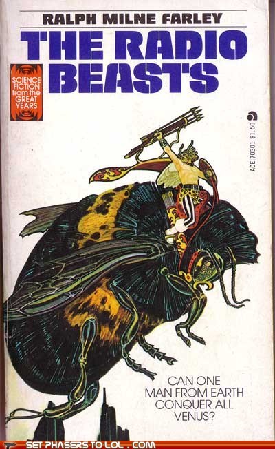 WTF Sci-Fi Book Covers: The Radio Beasts