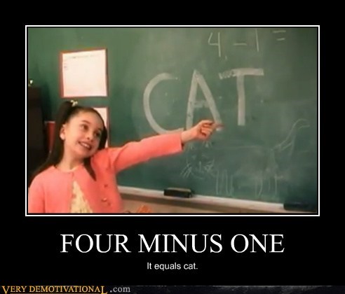 FOUR MINUS ONE