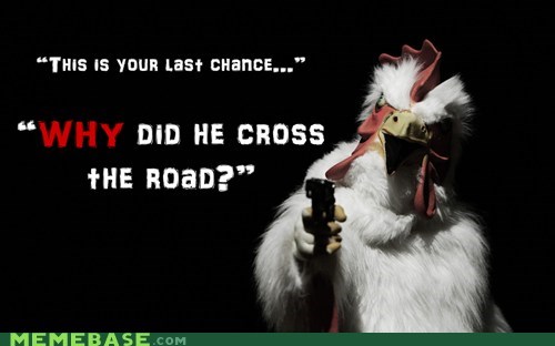 Probably to Get Away From This Guy!