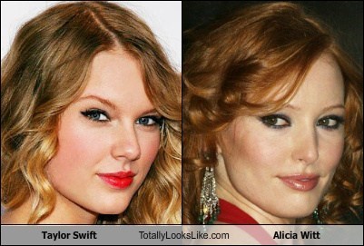 Taylor Swift Totally Looks Like Alicia Witt