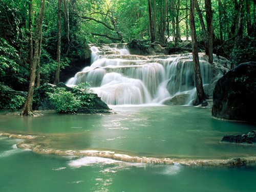 Kao Pun Temple Falls, China