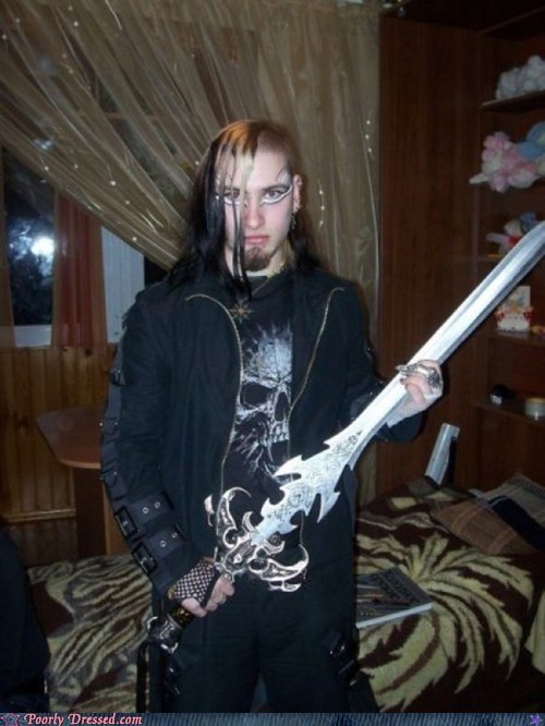 Does Your Mom Know You're Keeping That Sword Around?