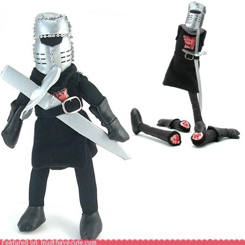 Black Knight with Removable Limbs