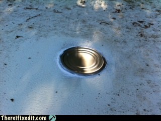 Tin Can Roof Repair