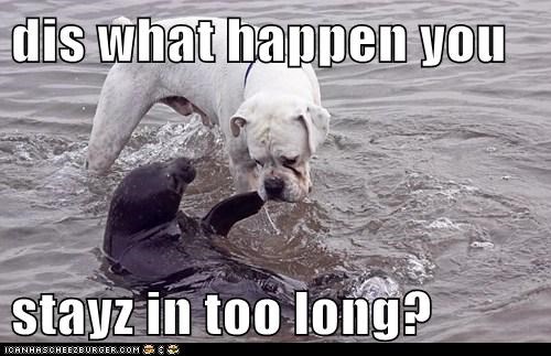 dis what happen you  stayz in too long?