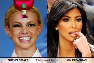BRITNET SPEARS Totally Looks Like KIM KADASHIAN