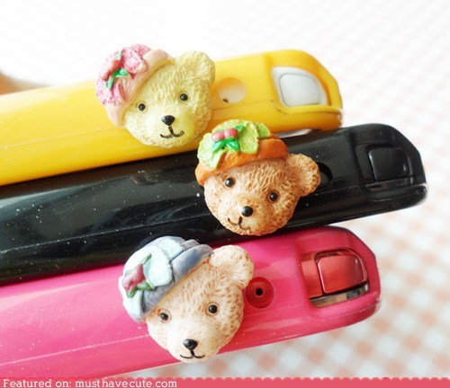 Bear Phone Plugs