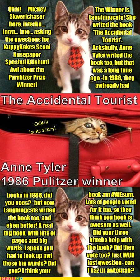 Purrlitzer Prize Winner