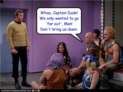 Hippie Hitchhikers in the 23rd Century!