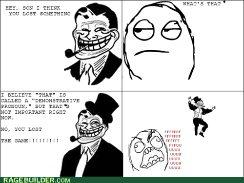 DOUBLE TROLL DAD!!