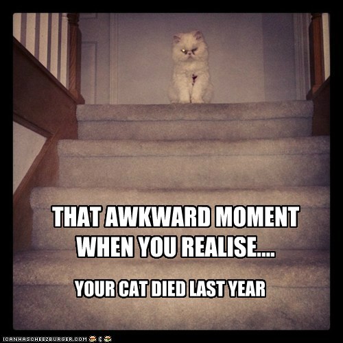 THAT AWKWARD MOMENT WHEN YOU REALISE....