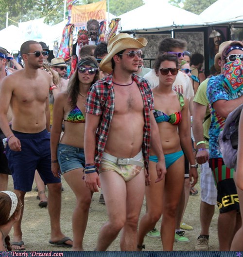 At Bonnaroo: Pants Optional, Cowboy Hats REQUIRED