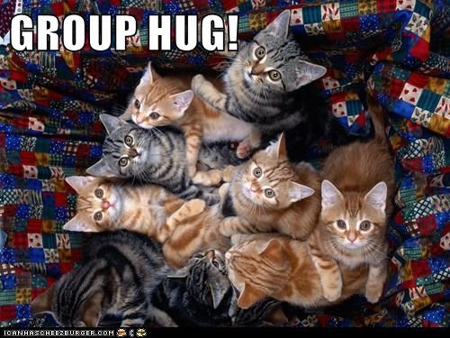 GROUP HUG!