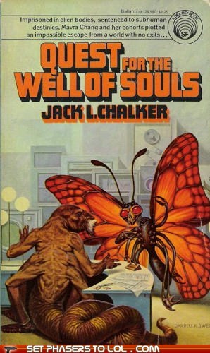 WTF Sci-Fi Book Covers: Quest for the Well of Souls