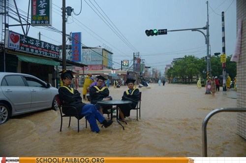 Happy Graduation! Let's Celebrate With a Flood