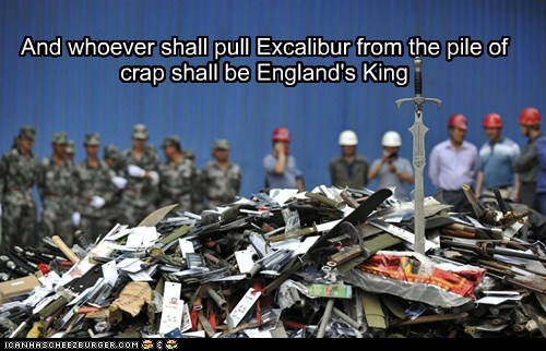 Thus From the Mists of the Hoarder's Garage Was the Legend Created