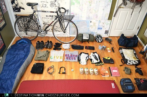 Bike Trip Packing