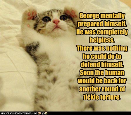 George mentally prepared himself.