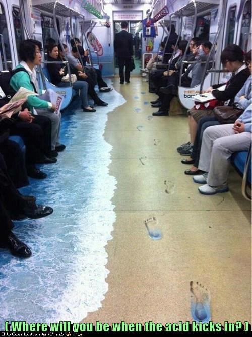 Where Else But the Subway?