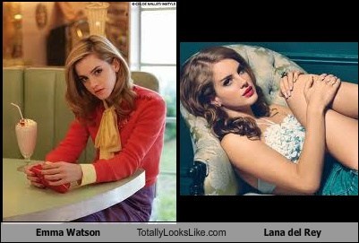 Emma Watson Totally Looks Like Lana del Rey