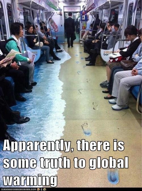 Apparently, there is some truth to global warming