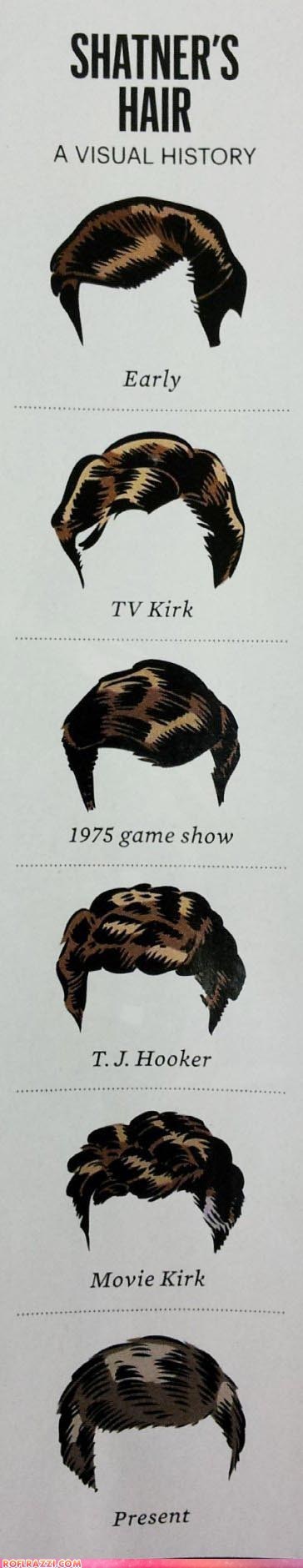 William Shatner's Hair: A Visual History
