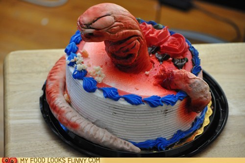 Chestburster Cake