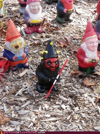 Darth Lawn Gnome