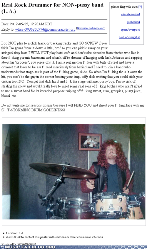 Are You Raw Enough to Handle the Realest Drum God?