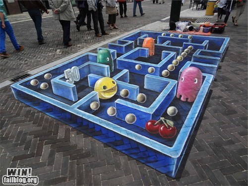 Pac-Man Perspective WIN