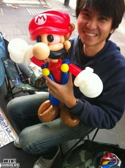 Mario Balloon WIN