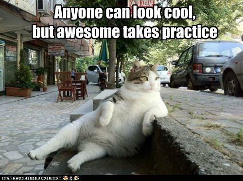 Anyone can look cool