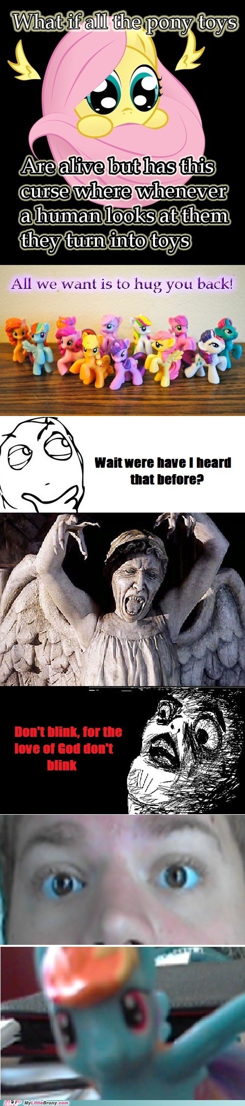 Weeping Angels In Pony Form?