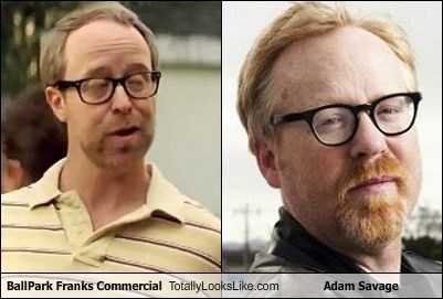 Ball Park Franks Commercial Totally Looks Like Adam Savage