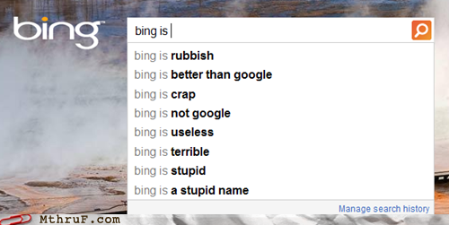 Bing is Taking a Few Dings to Its Ego