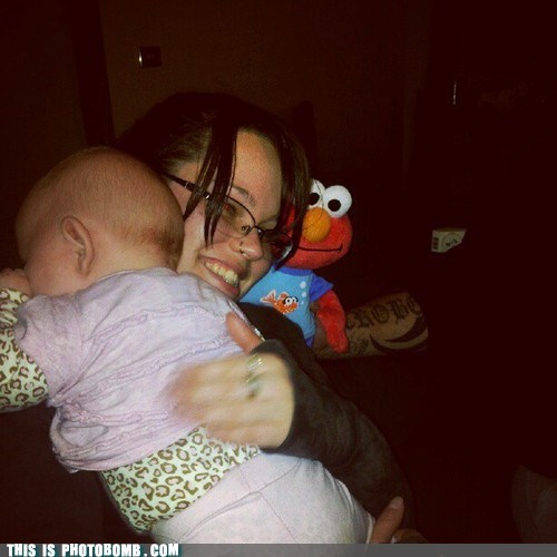 Elmo Likes Keeping Tabs