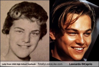 Lady From 1960 High School Yearbook Totally Looks Like Leonardo DiCaprio