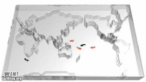 World Map Aquarium WIN