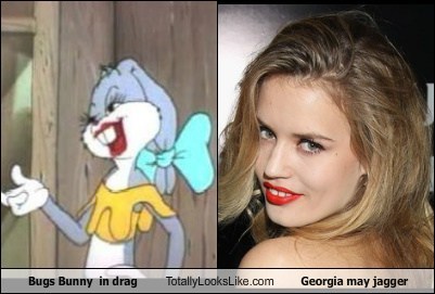 Bugs Bunny in Drag Totally Looks Like Georgia May Jagger
