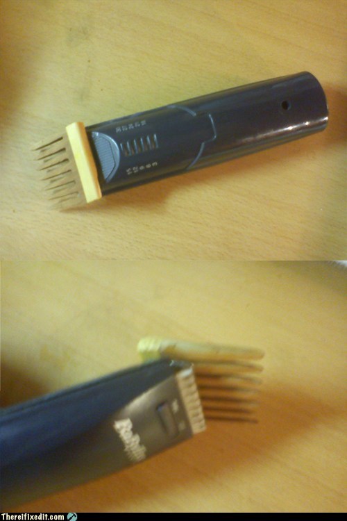 Hair Trimmers Have Wood Paneling Nowadays