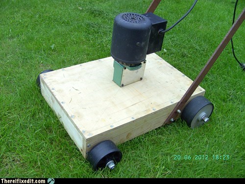 Minimalist Lawn Mowers