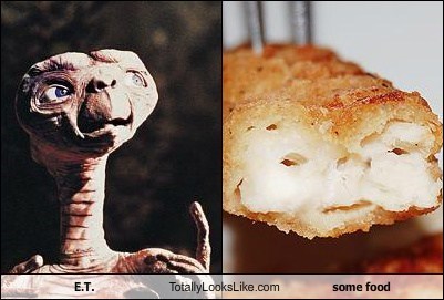 E.T. Totally Looks Like Some Food