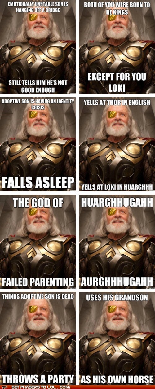 Odin is Kind Of a Terrible Father