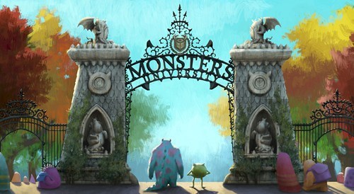 Monsters University Concept Art of the Day