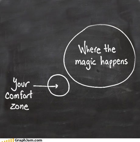 Step Outside Your Comfort Zone