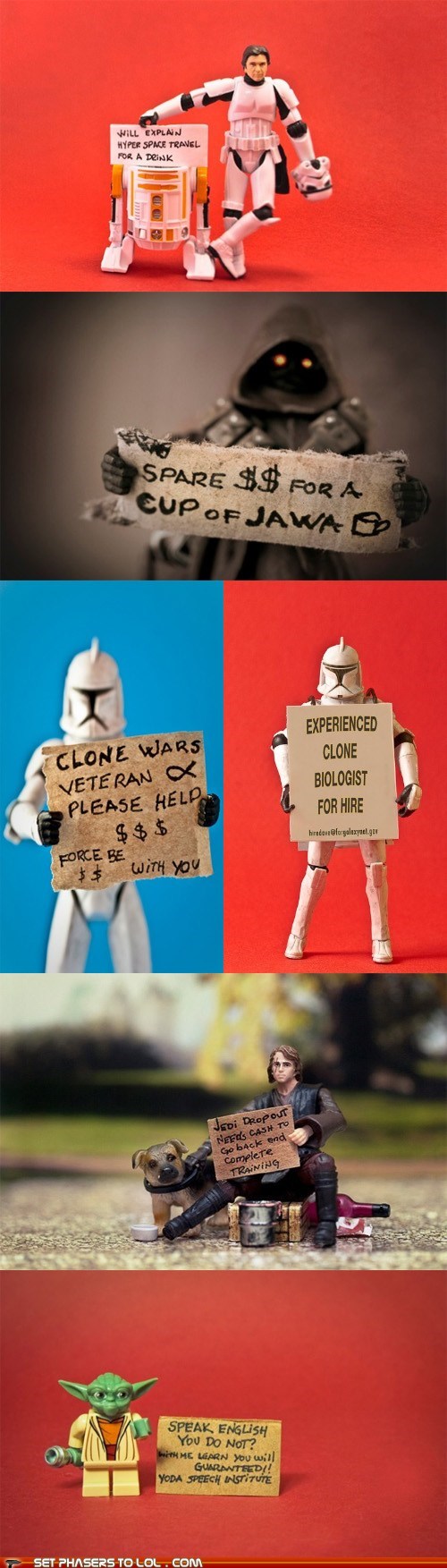 Tough Times in a Galaxy Far, Far Away