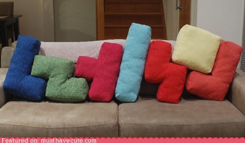 Tetris Couch Cushions