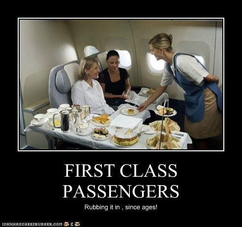 FIRST CLASS PASSENGERS